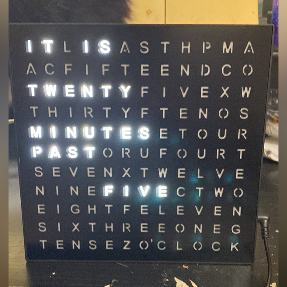 Light up Clock